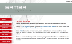 Linux samba вам необходимо разрешение на выполнение этой операции